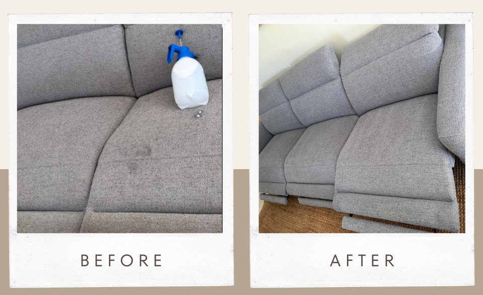 Neutral Modern Before and After Progress Instagram Post